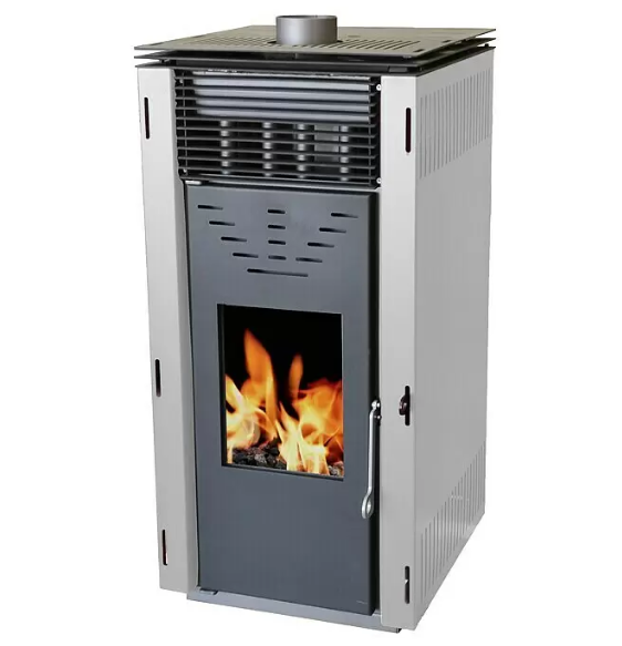 Estufa de pellet compacta 8kW